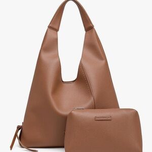 Newchic Tan Hobo Bag Set for Women